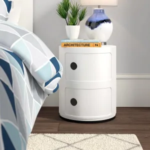 Kartell Stolík s úložným priestorom Componibili 4966, 2 úložné diely, viac farieb Farba: černá