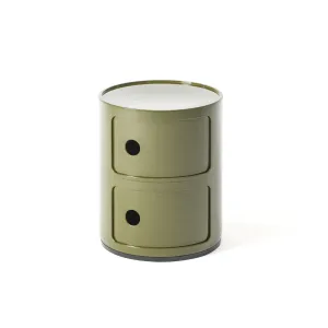 Kartell Stolík s úložným priestorom Componibili 4966, 2 úložné diely, viac farieb Farba: černá