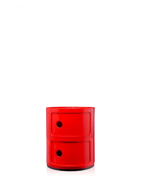 Kartell Stolík s úložným priestorom Componibili 4966, 2 úložné diely, viac farieb Farba: černá