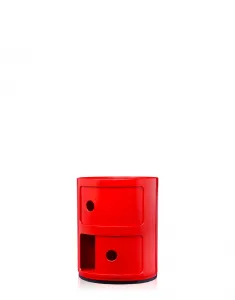 Kartell Stolík s úložným priestorom Componibili 4966, 2 úložné diely, viac farieb Farba: černá