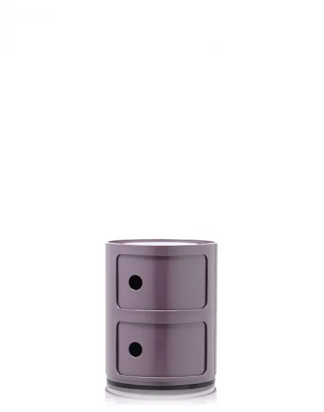 Kartell Stolík s úložným priestorom Componibili 4966, 2 úložné diely, viac farieb Farba: černá