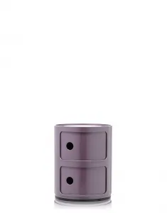 Kartell Stolík s úložným priestorom Componibili 4966, 2 úložné diely, viac farieb Farba: černá