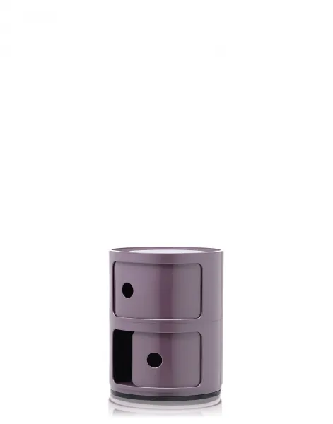 Kartell Stolík s úložným priestorom Componibili 4966, 2 úložné diely, viac farieb Farba: černá