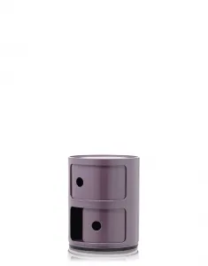Kartell Stolík s úložným priestorom Componibili 4966, 2 úložné diely, viac farieb Farba: černá