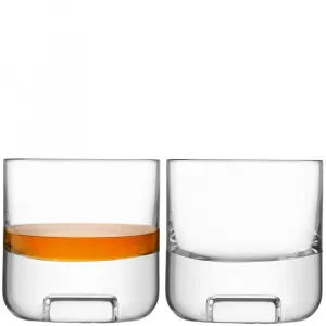 Súprava na whisky s jaseňovým podnosom a korkom - LSA International