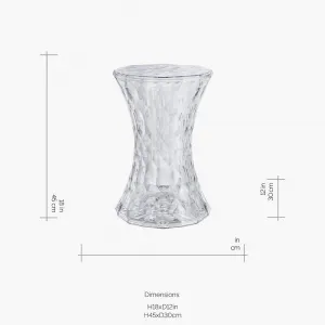 Kartell Stolička Stone, viac farieb Farba: Kouřová