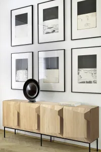 Komoda Oak Stairs 200 cm, svetlá - Ethnicraft