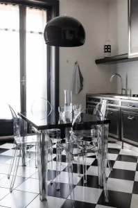 Jedálenská stolička Victoria Ghost, viac farieb - Kartell Farba: Kouřová