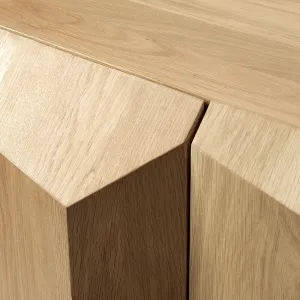 Komoda Oak Stairs 200 cm, svetlá - Ethnicraft