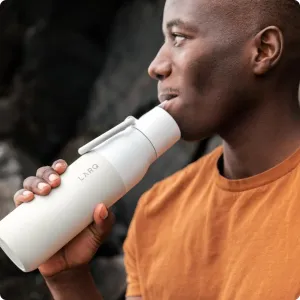 Fľaša s filtráciou Granite White 740 ml - LARQ