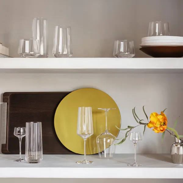 Vysoké poháre BERNADOTTE, set 6 ks - Georg Jensen