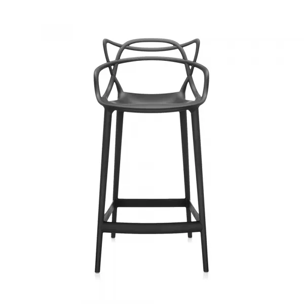 Barová stolička Masters, v. 65 cm, viac farieb - Kartell Farba: černá