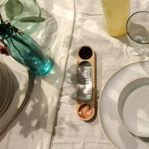 Set Spice Tasters so strúhadlom - soľ, korenie, chili v darčekovom balení - rivsalt