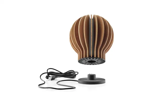 Dobíjacia stolná LED lampa, dub - Eva Solo