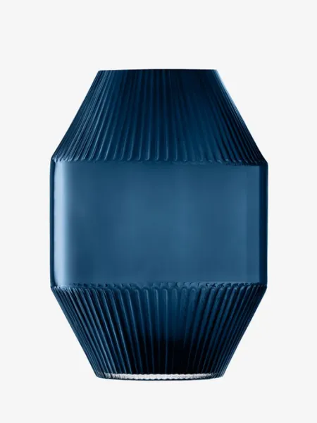 Váza Rotunda, v.20 cm, zafír - LSA international