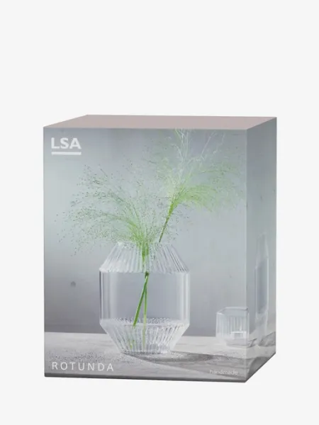 Váza Rotunda, v.20 cm, číra - LSA international