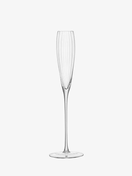 Poháre na šampanské, 165 ml, číre, set 2 ks - LSA International