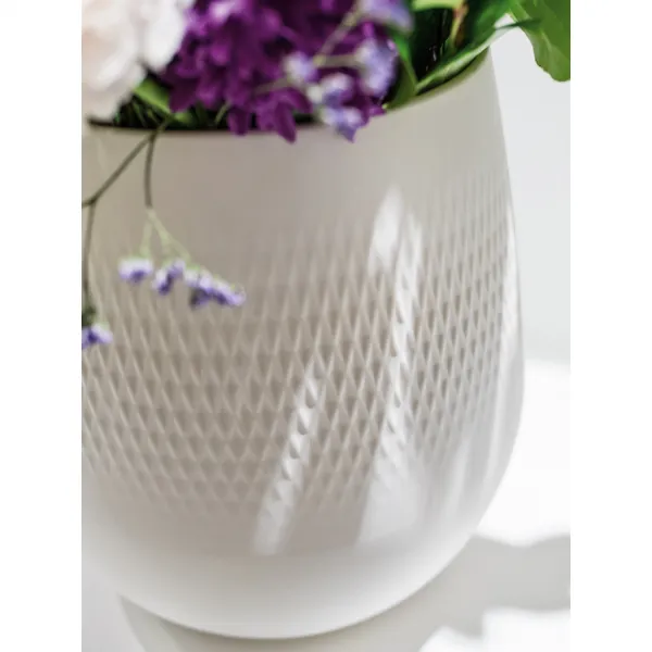 Váza Carré, malá, kolekcia Manufacture Collier blanc - Villeroy & Boch