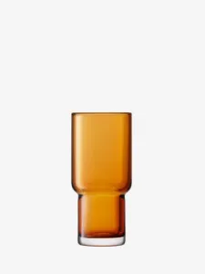 Vysoké poháre Utility 390 ml, jantárová, 2ks - LSA international