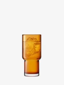Vysoké poháre Utility 390 ml, jantárová, 2ks - LSA international