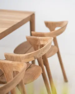 Vonkajšia jedálenská stolička Bok - teak - Ethnicraft