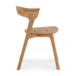 Vonkajšia jedálenská stolička Bok - teak - Ethnicraft