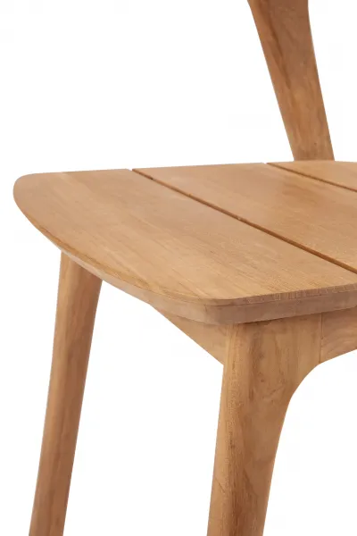 Vonkajšia jedálenská stolička Bok - teak - Ethnicraft
