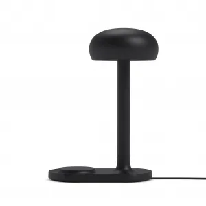 Lampa Emendo s Qi bezdrôtovým nabíjaním, čierna - Eva Solo