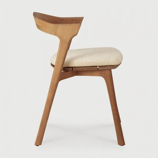 Vonkajšia jedálenská stolička Bok - teak - Prírodná látka - Ethnicraft