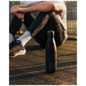 Termofľaša Chilly's Bottles - celá čierna 500ml, edícia Original
