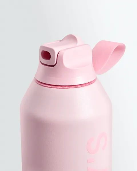 Termofľaša Chilly's Bottles - jemná ružová 500ml, edícia Series 2 Flip