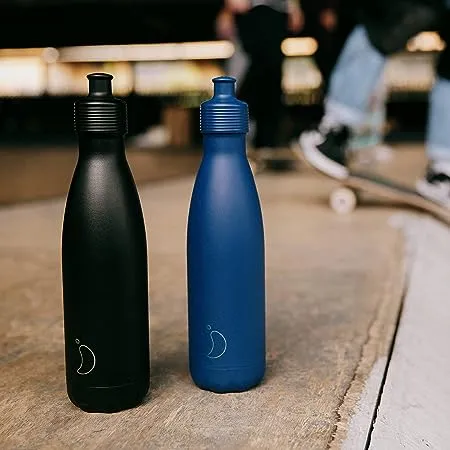 Termofľaša Chilly's Bottles - modrá - športová 750ml, edícia Original