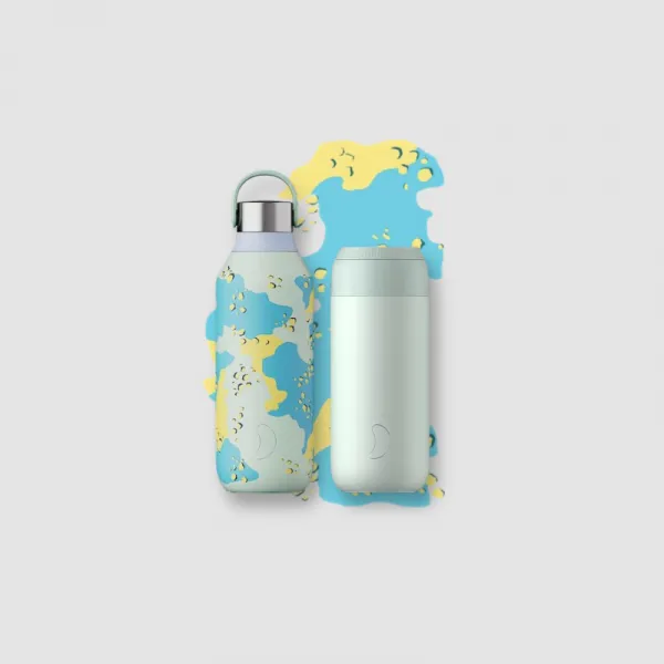 Termofľaša Chilly's Bottles - Desert Camo green 500ml, edícia Studio/Series 2