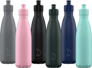 Termofľaša Chilly's Bottles - modrá - športová 750ml, edícia Original
