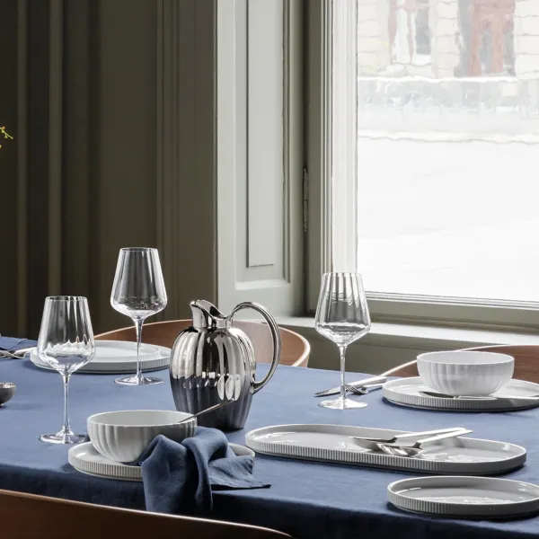 Poháre na biele víno Bernadotte, set 6 ks - Georg Jensen
