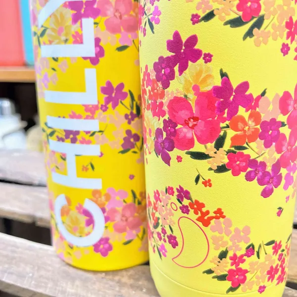 Termofľaša Chilly's Bottles - Zig Zag Ditsy 500ml, edícia Floral/Original