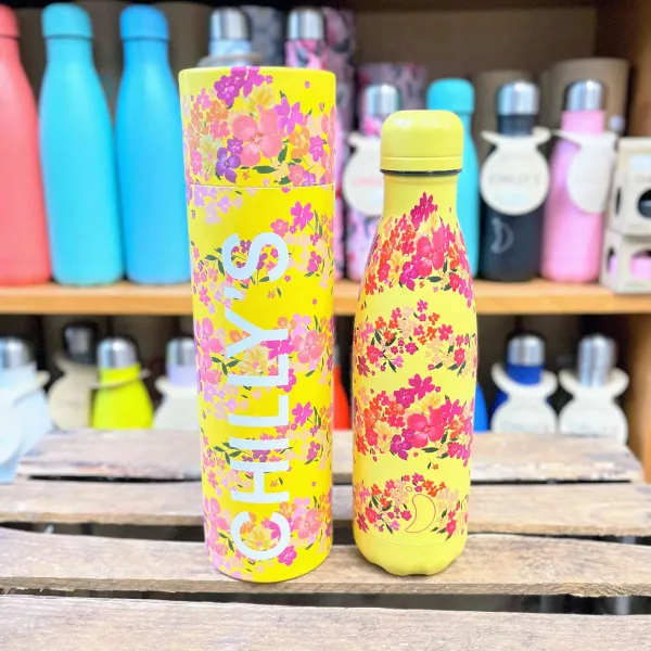 Termofľaša Chilly's Bottles - Zig Zag Ditsy 500ml, edícia Floral/Original