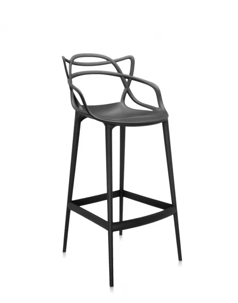 Barová stolička A.I. STOOL RECYCLED, v. 75 cm, viac farieb - Kartell Farba: bílá