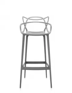 Barová stolička MASTERS, v. 75 cm, viac farieb - Kartell Farba: černá