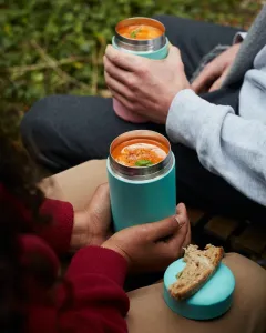 Termobox na jedlo Chilly's Bottles - pastelovo zelená 500ml, edícia Original