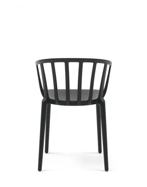 Jedálenská stolička Venice, matná čierna - Kartell