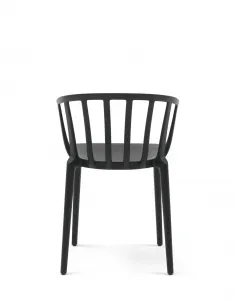 Jedálenská stolička Venice, matná čierna - Kartell