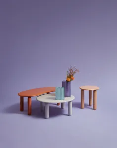Stolík UNDIQUE MAS v. 30 cm, viac variantov - Kartell Farba: šedá