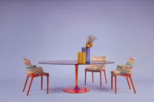 Váza OKRA 34 cm, viac variantov - Kartell Farba: světle modrá