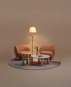 Stolík UNDIQUE MAS v. 30 cm, viac variantov - Kartell Farba: šedá