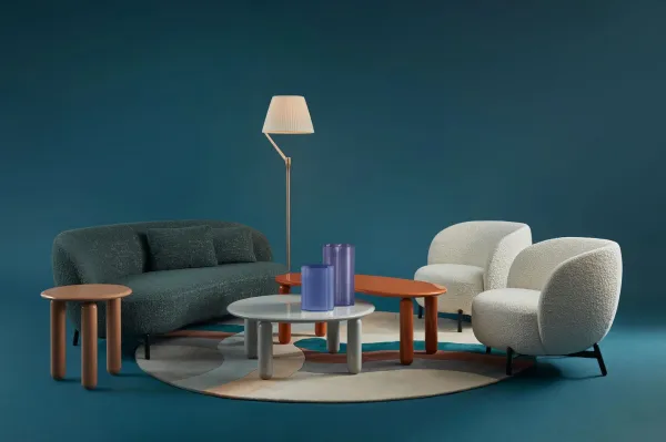 Stolík UNDIQUE MAS v. 44 cm, viac variantov - Kartell Farba: šedá