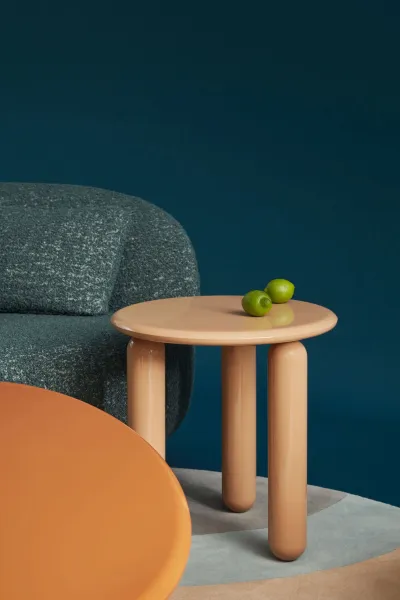Stolík UNDIQUE MAS v. 44 cm, viac variantov - Kartell Farba: šedá