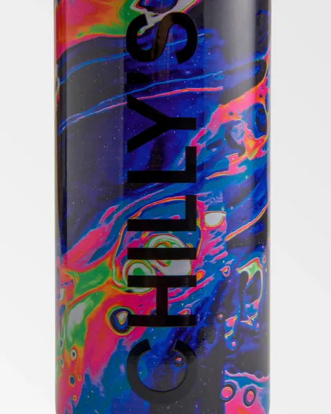 Termofľaša Chilly's Bottles - Dreamscape, Neon Galaxy 500 ml, edícia Series 2 Flip