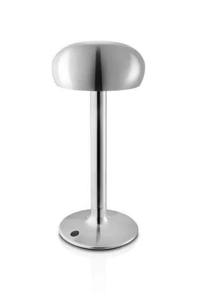 Lampa Emendo s LED žiarovkou na batérie, chróm - Eva Solo