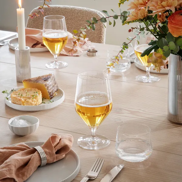Pohár na pivo Bernadotte 520 ml, 6 ks - Georg Jensen